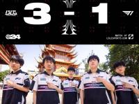 168电竞官网：LOL-MSI：knight中路对位打出压制，BLG 3-1击败T1晋级MSI胜决