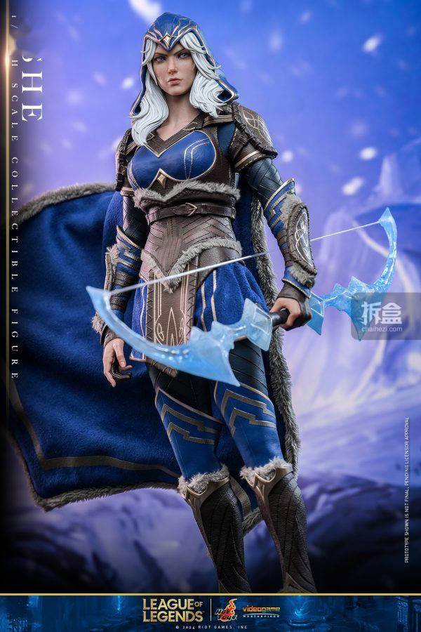 168电竞官网：Hot Toys 发布 英雄联盟 寒冰射手——艾希1:6比例珍藏人偶