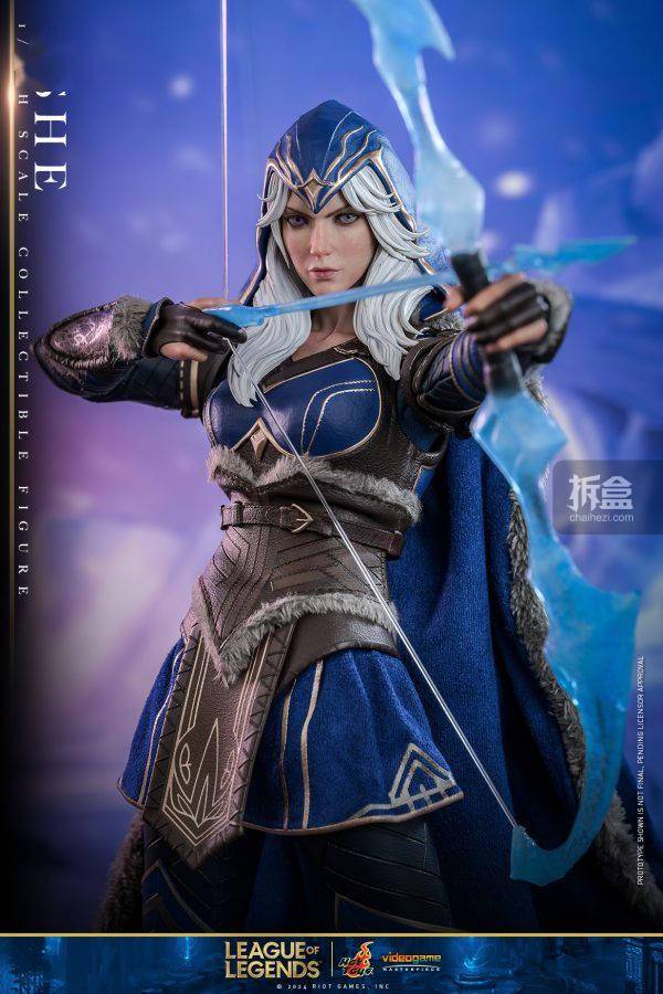 168电竞官网：Hot Toys 发布 英雄联盟 寒冰射手——艾希1:6比例珍藏人偶