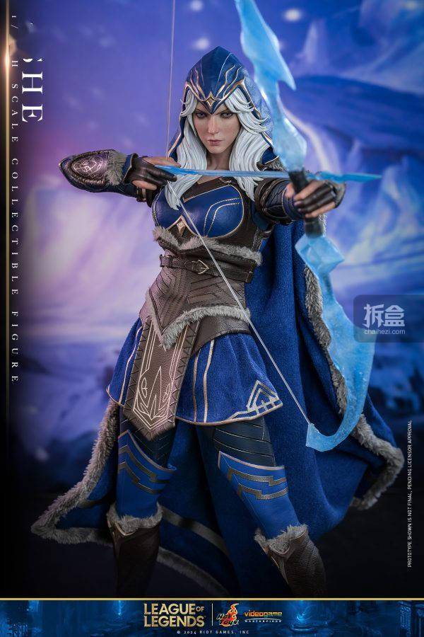 168电竞官网：Hot Toys 发布 英雄联盟 寒冰射手——艾希1:6比例珍藏人偶