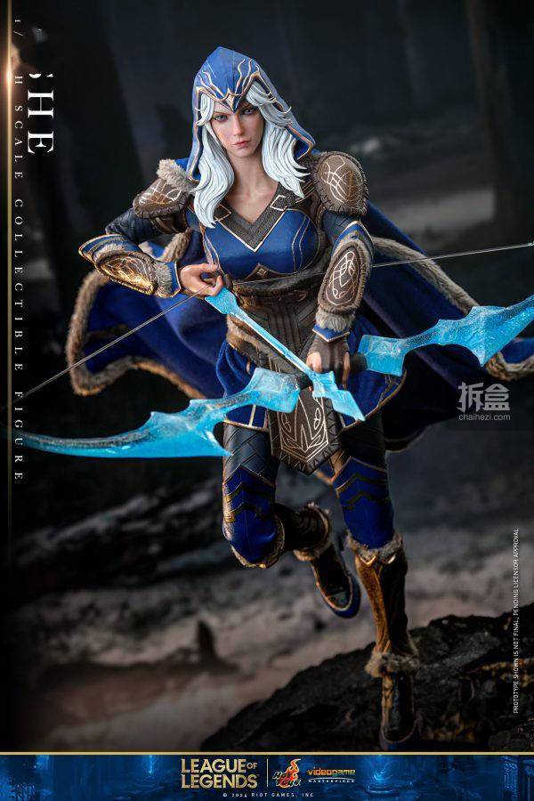 168电竞官网：Hot Toys 发布 英雄联盟 寒冰射手——艾希1:6比例珍藏人偶