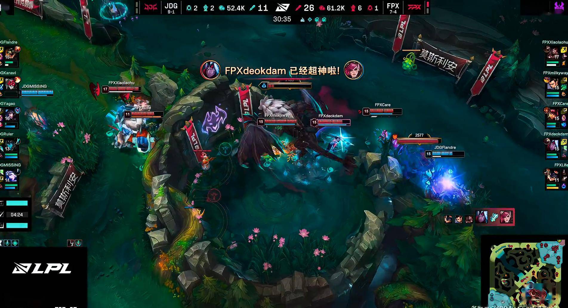 168电竞官网：LOL-LPL：银河超神赵信开局“捅穿”JDG下路，FPX2-0再克强敌JDG