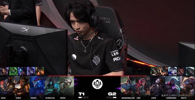 168电竞官网：LOL-MSI：“绝境李相赫”阿狸致命魅惑融化双C，T1 3-2击败G2